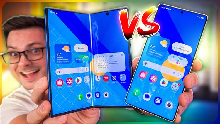 Galaxy S25 Ultra x Galaxy Z FOLD 7 | Qual TOPO DE LINHA da SAMSUNG é o MELHOR?! 🤔