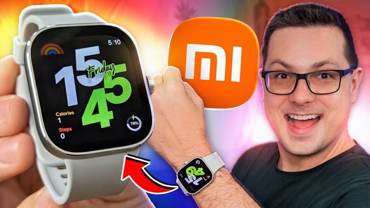 Youtube Video REDMI Watch 4! o MELHOR SmartWatch de 2024!? IMBATÍVEL pelo PREÇO!