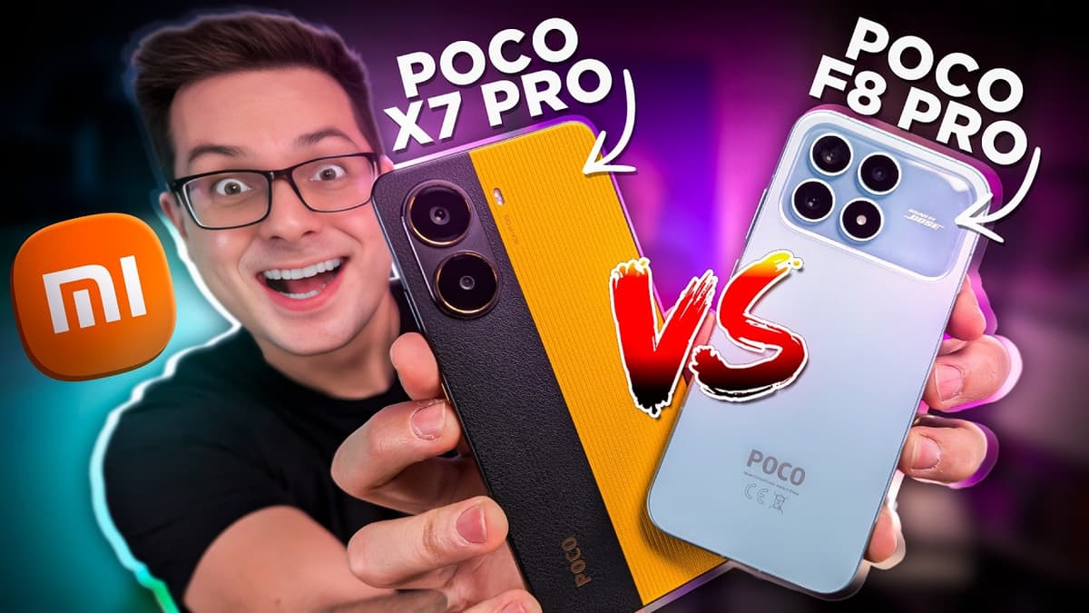 Poco F8 Pro vs Poco X7 Pro! Eu NÃO ESPERAVA por ISSO!