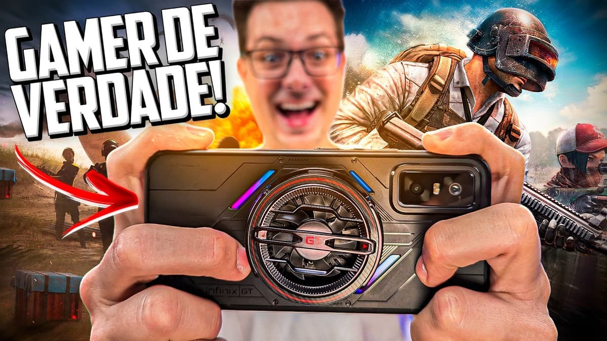 INFINIX GT 30 PRO – o CELULAR GAMER que NINGUÉM esperava! 🎮
