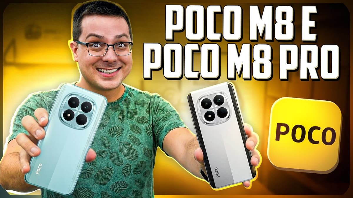 O NOVO Rei do Custo-Benefício da XIAOMI! Poco M8 e M8 Pro chegaram!