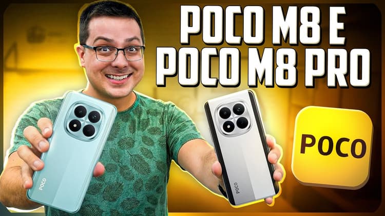 Youtube Video O NOVO Rei do Custo-Benefício da XIAOMI! Poco M8 e M8 Pro chegaram!