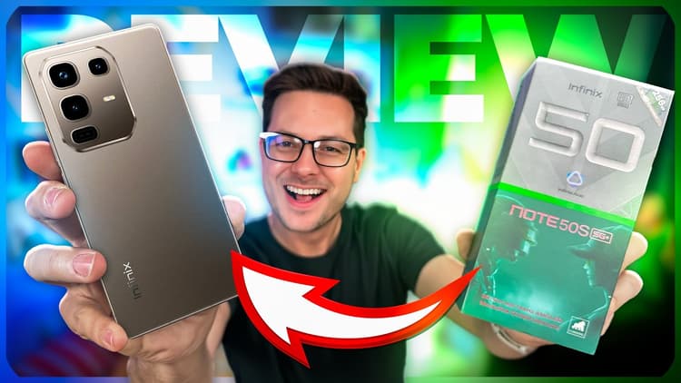 Youtube Video INFINIX Note 50S!! O CELULAR GAMER com aquele CUSTO x BENEFÍCIO TOP!!