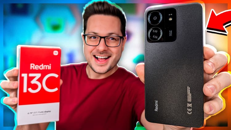 Youtube Video XIAOMI mais BARATO do MOMENTO? Ainda VALE a PENA? Xiaomi REDMI 13c!