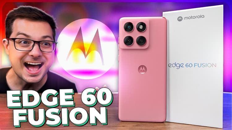 Youtube Video 🔥 Motorola EDGE 60 Fusion ACERTOU em CHEIO!? Primeiras IMPRESSÕES! 📱