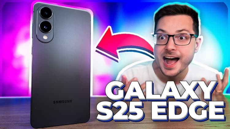 Youtube Video GALAXY S25 EDGE é ULTRA FININHO e PODEROSO! Mas FAZ SENTIDO!?