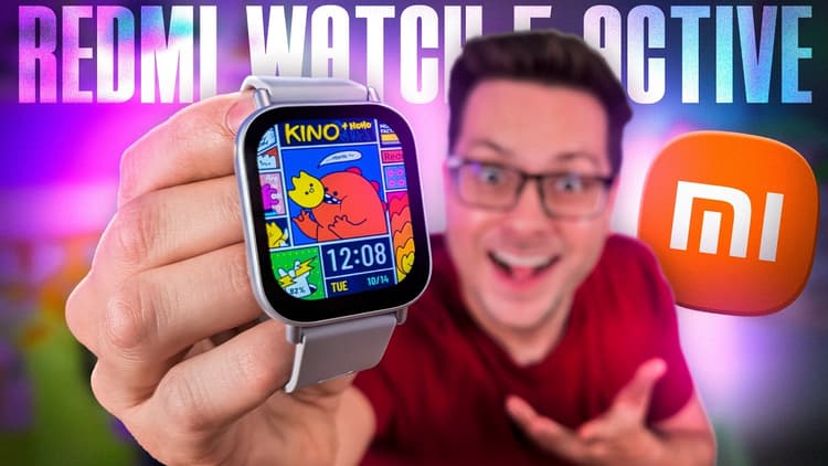 Youtube Video 😱 O relógio MAIS BARATO da XIAOMI vale a pena? Redmi WATCH 5 Active! ⌚