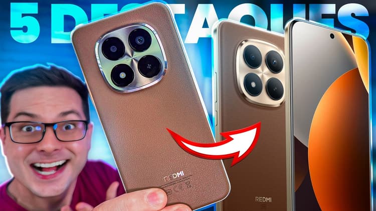 Youtube Video O NOVO REI? 5 DESTAQUES que fazem o REDMINote 15 Pro+ IMBATÍVEL!