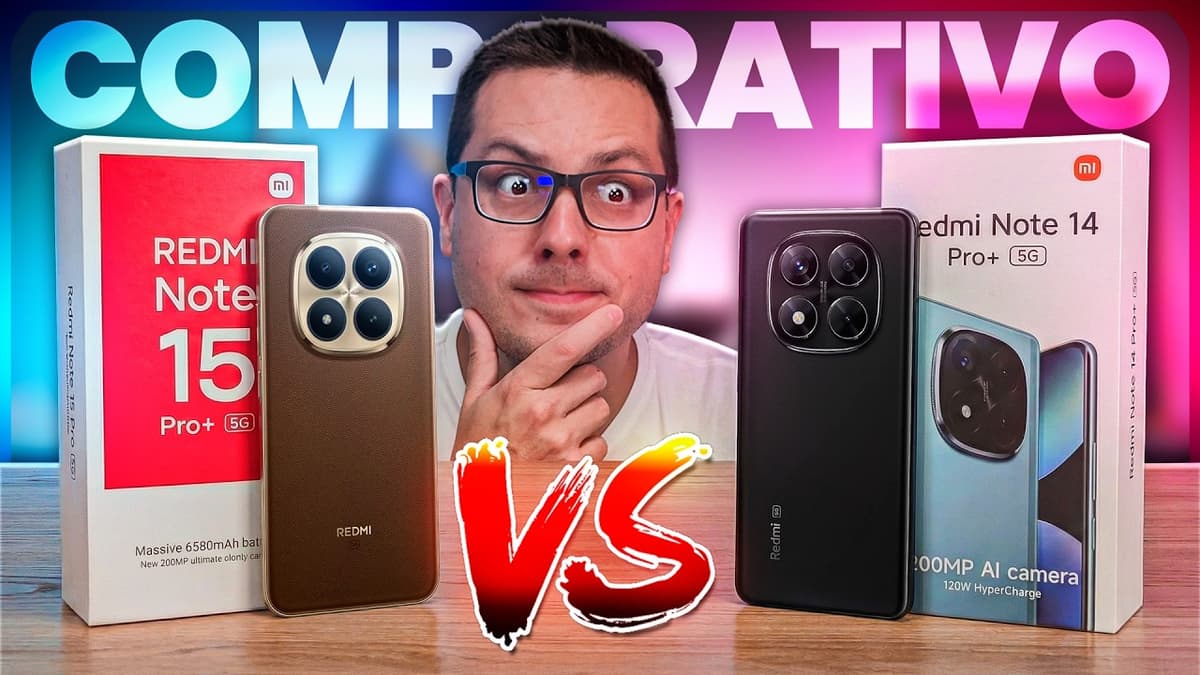 Xiaomi REDMI NOTE 15 Pro PLUS vs REDMI NOTE 14 Pro PLUS! VALE a PENA o UPGRADE?!