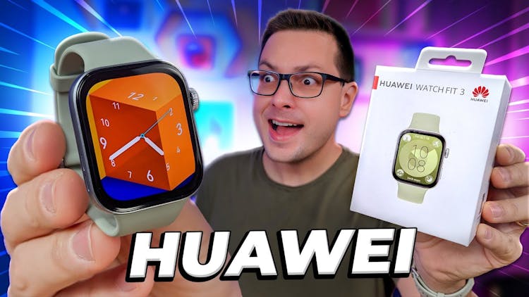 Youtube Video MATADOR de APPLE WATCH!? novo Huawei Watch Fit 3 está INCRÍVEL!