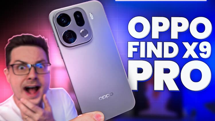 Youtube Video OPPO Find X9 Pro é SIMPLESMENTE a MELHOR CÂMERA que já TESTEI!