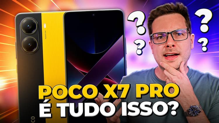 Youtube Video 💥Xiaomi POCO X7 Pro é um TOPO de LINHA?! HYPE ou REALIDADE?🤔