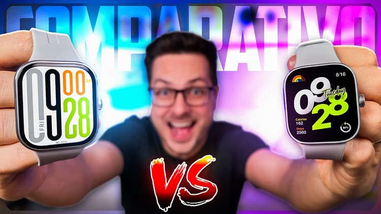 🚨 Redmi Watch 5 vs Redmi Watch 4  – VEJA o que MUDOU! Os TOPS da XIAOMI!
