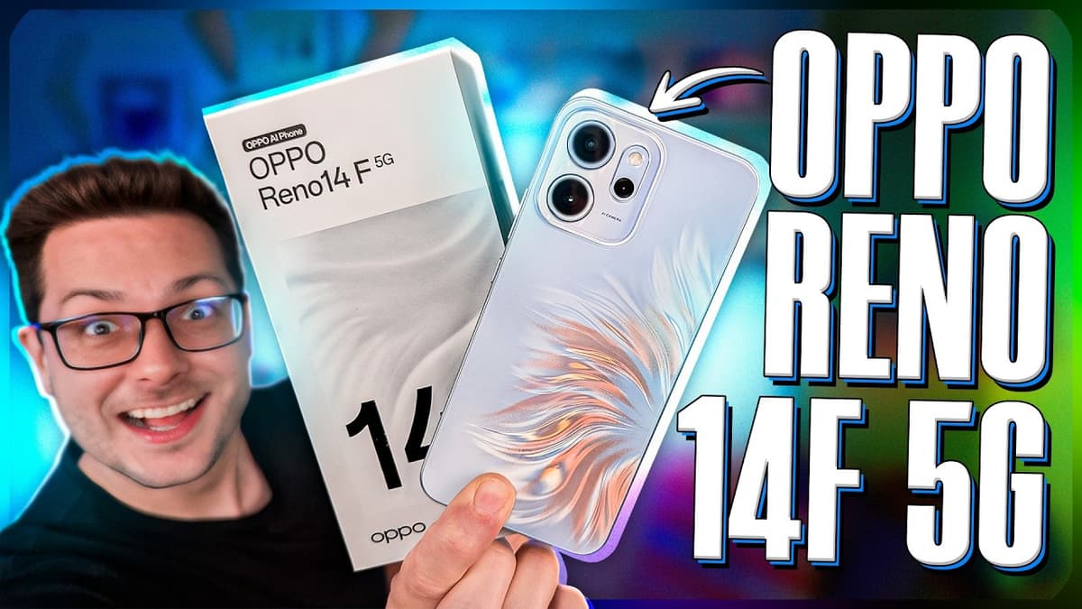 OPPO Reno14 F 5G CHEGOU! MUITA TECNOLOGIA e IP69! SENSACIONAL! 🔥