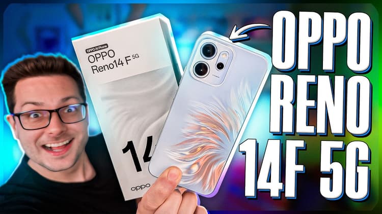 Youtube Video OPPO Reno14 F 5G CHEGOU! MUITA TECNOLOGIA e IP69! SENSACIONAL! 🔥
