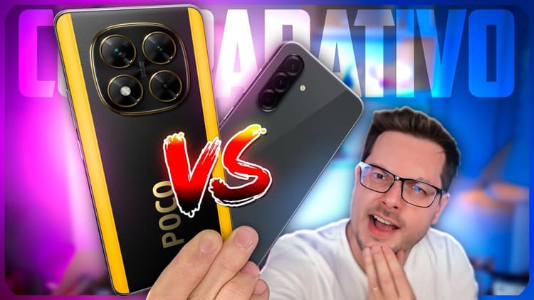 🔥POCO X7 ou GALAXY A36!? QUAL o MELHOR INTERMEDIÁRIO para VOCÊ?! 🤔