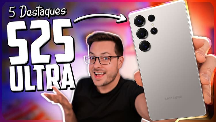 Youtube Video GALAXY S25 Ultra em 2025!! 5 MOTIVOS para ESCOLHER o BRUTO! ADEUS iPhone?!