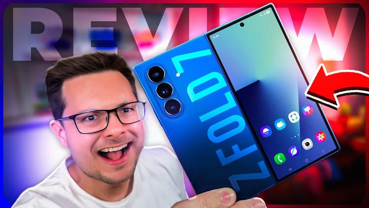 Youtube Video Galaxy Z FOLD 7 é o MELHOR DOBRÁVEL de 2025?! Review COMPLETO!! 🔥