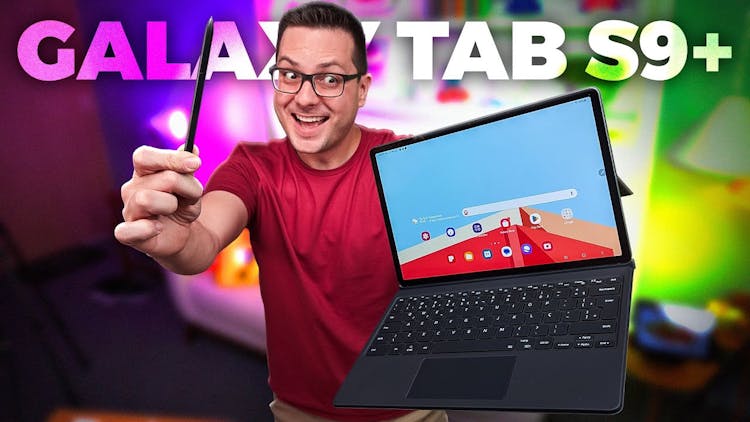 Youtube Video GALAXY Tab S9+!! MELHOR tablet ANDROID de 2023?! REVIEW completo