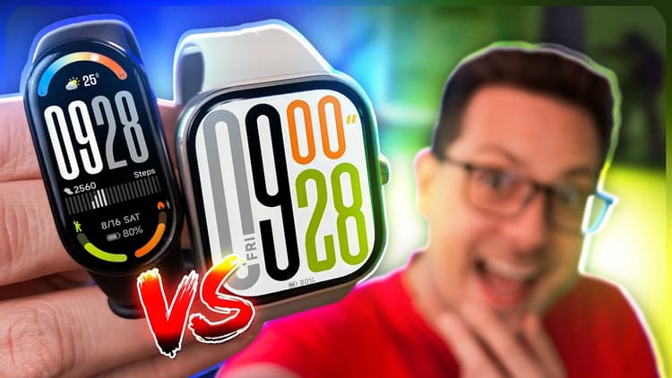 MI BAND 10 x Redmi WATCH 5!! SABE qual é a MELHOR pra VOCÊ? ⌚