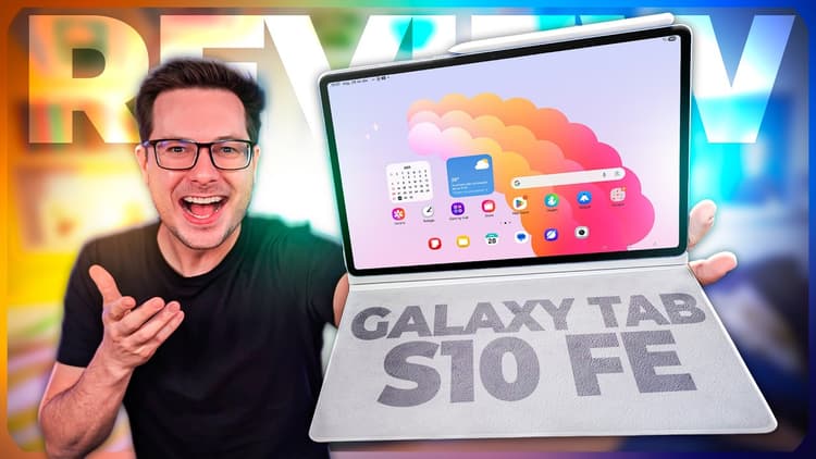 Youtube Video 💥 GALAXY Tab S10 FE CHEGOU! POTÊNCIA e CUSTO-BENEFÍCIO que SURPREENDEM! 🔥