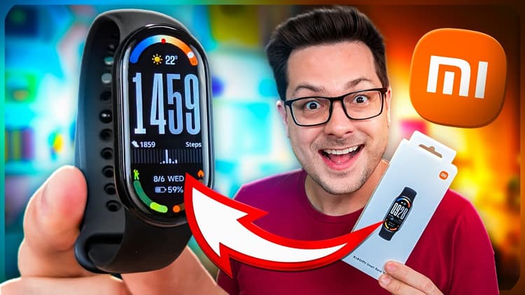 Youtube Video Xiaomi MI BAND 10! A RAINHA das SMARTBANDS ainda ESTÁ NO TRONO?! 👑