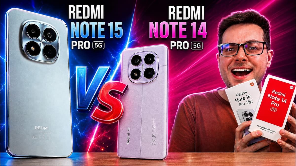 XIAOMI Redmi Note 15 Pro 5G VS Note 14 Pro 5G! O que MUDOU?! Comparativo!