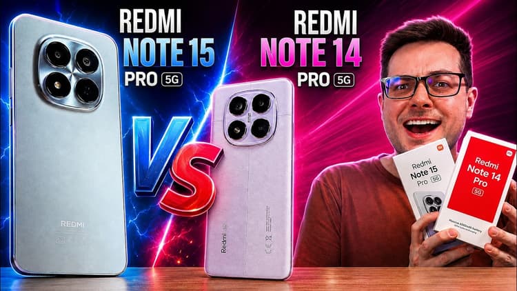XIAOMI Redmi Note 15 Pro 5G VS Note 14 Pro 5G! O que MUDOU?! Comparativo!