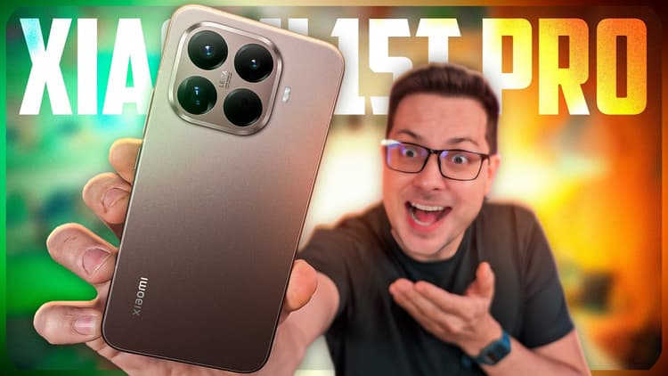 Youtube Video XIAOMI 15T PRO chegou pra DOMINAR! O novo MONSTRO da XIAOMI tá INSANO! 🔥